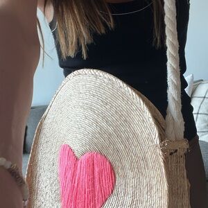 Handmade in Mexico crossbody beach bag
